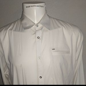 Guess White Button Down Excellent Condition